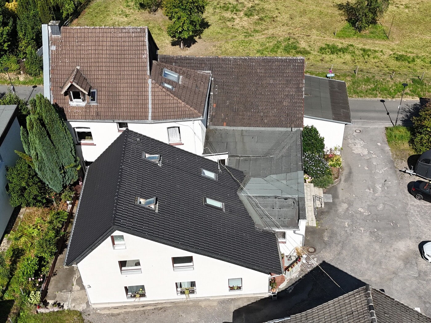 Luftbild vorderer Bereich