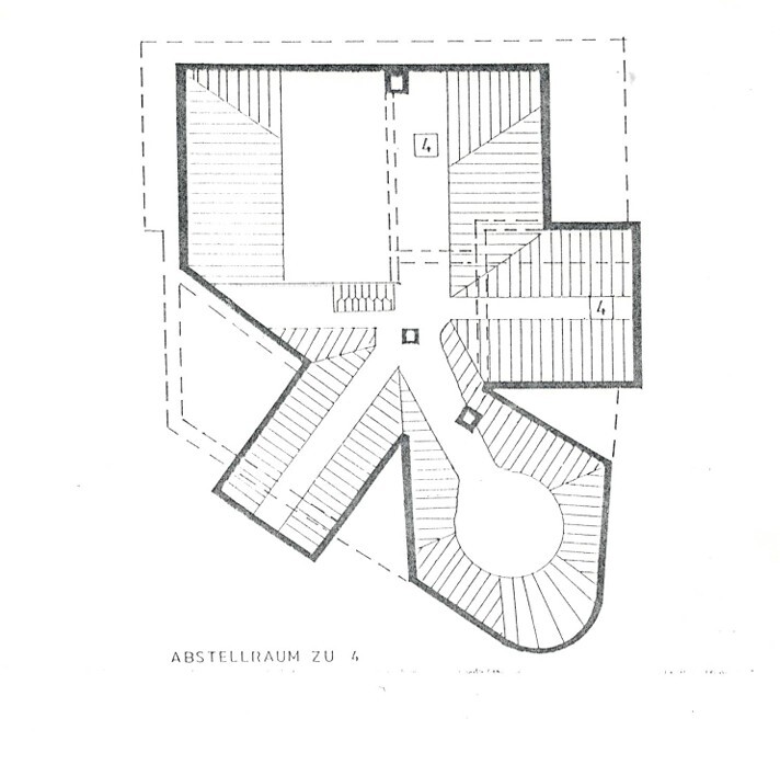 Grundriss Spitzboden