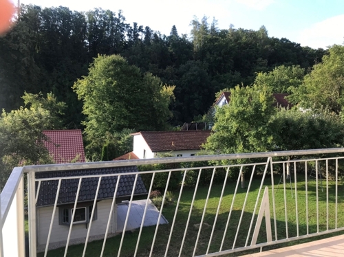 Balkon Ausblick