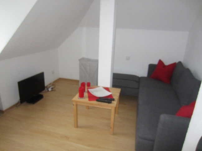 Gemütliche 1-Zimmer DG-Wohnung ruhig gelegen mit Gartenbenutzung - Photo 1