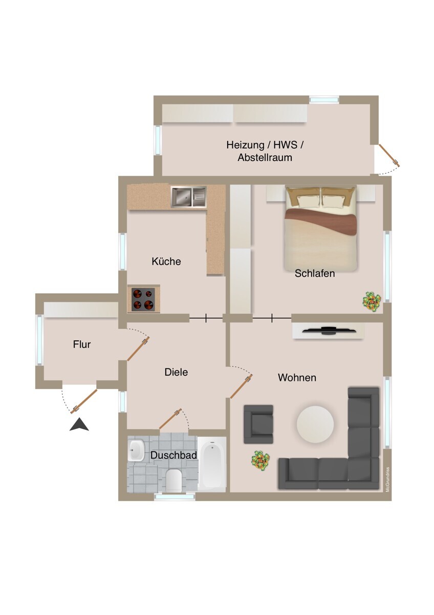 Tiny House Grundriss