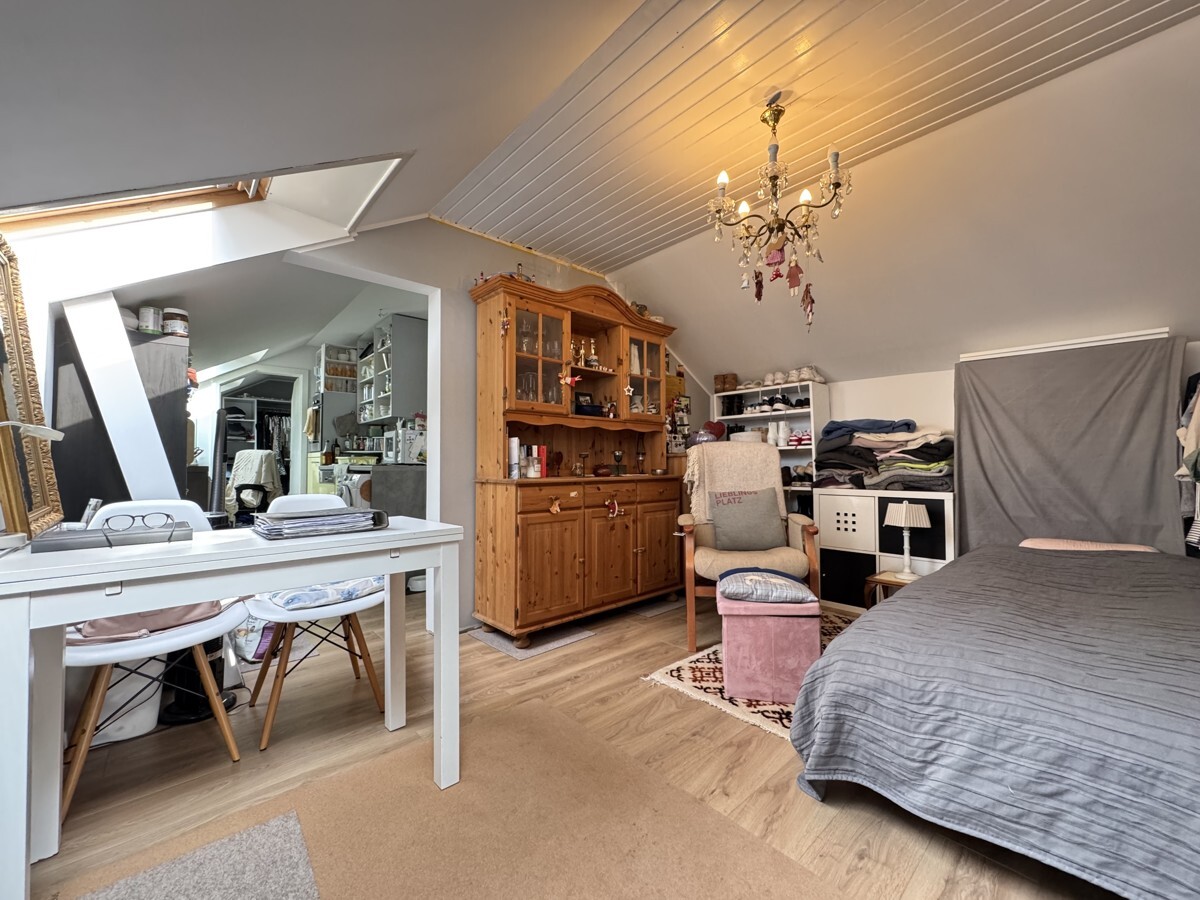 Wohnbereich im Dachgeschoss