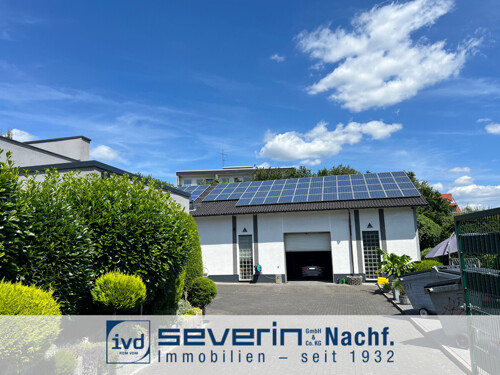 Gewerbehalle mit Wohnhaus im Gewerbegebiet von Lütgendortmund