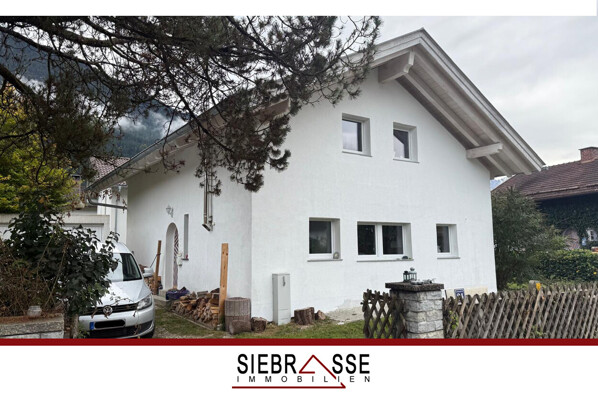 Frontansicht des Hauses
