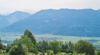 Blick zu Badeteich und Draufluss