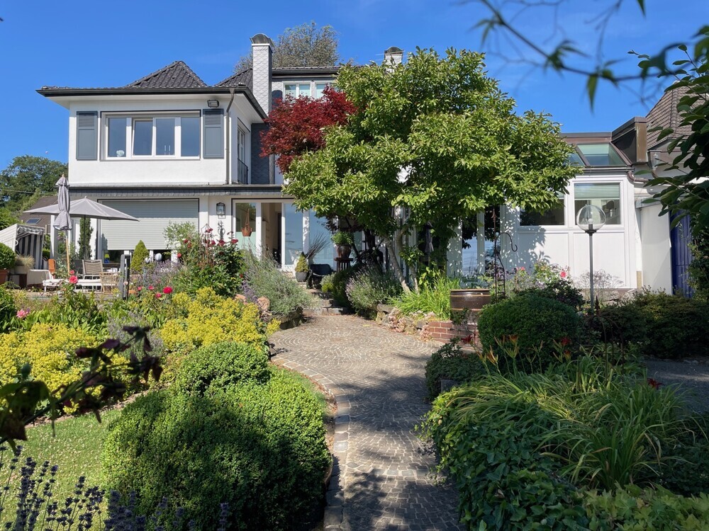 Garten im Sommer