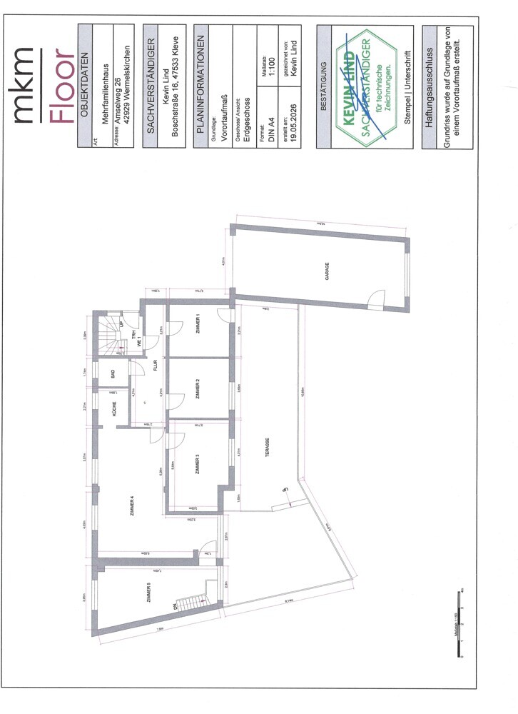 Grundriss Erdgeschoss