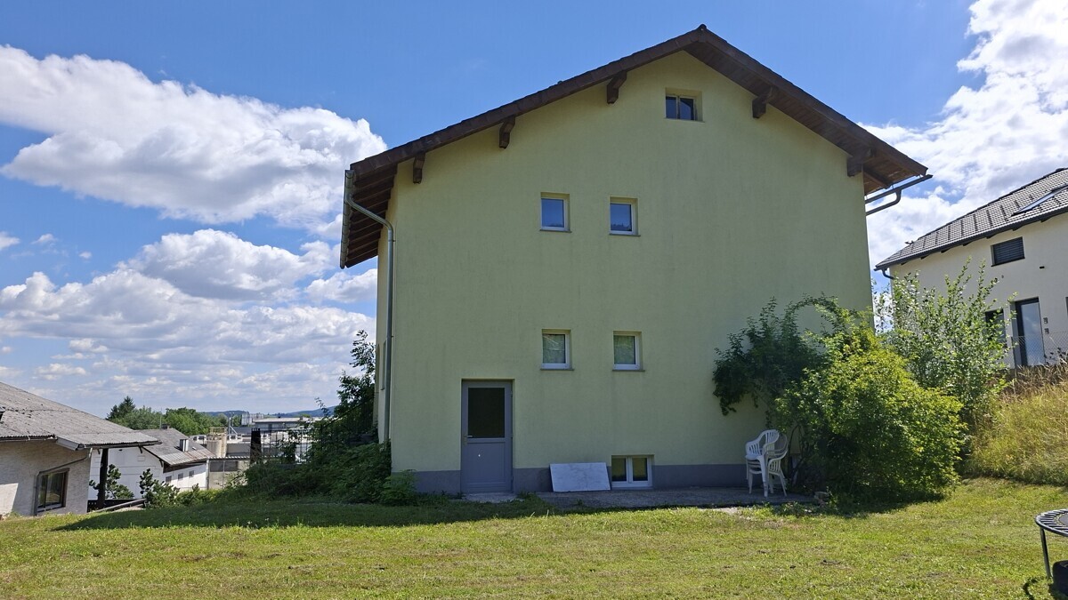 Ansicht Rückseite Haus 