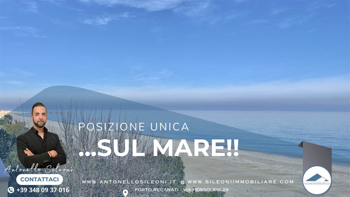 VILLETTA SU DUE LIVELLI IN RIVA AL MARE!!!