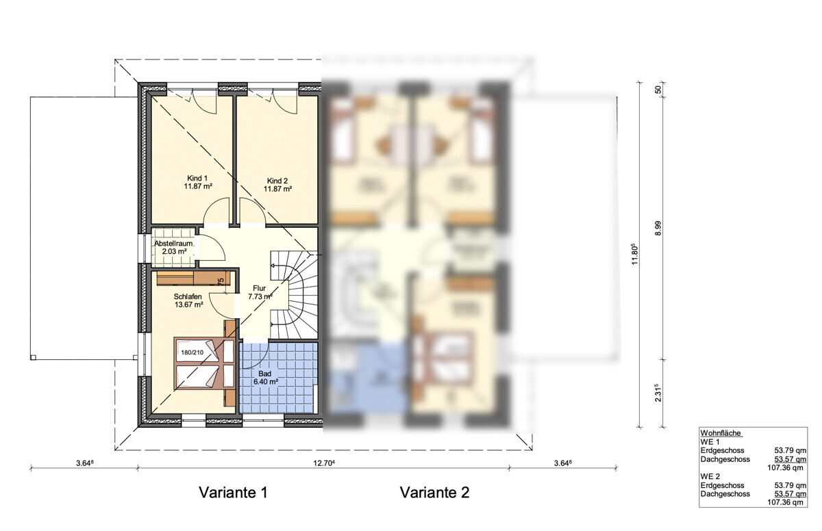 Grundriss WE1