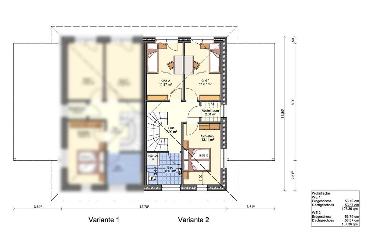 Grundriss OG WE2