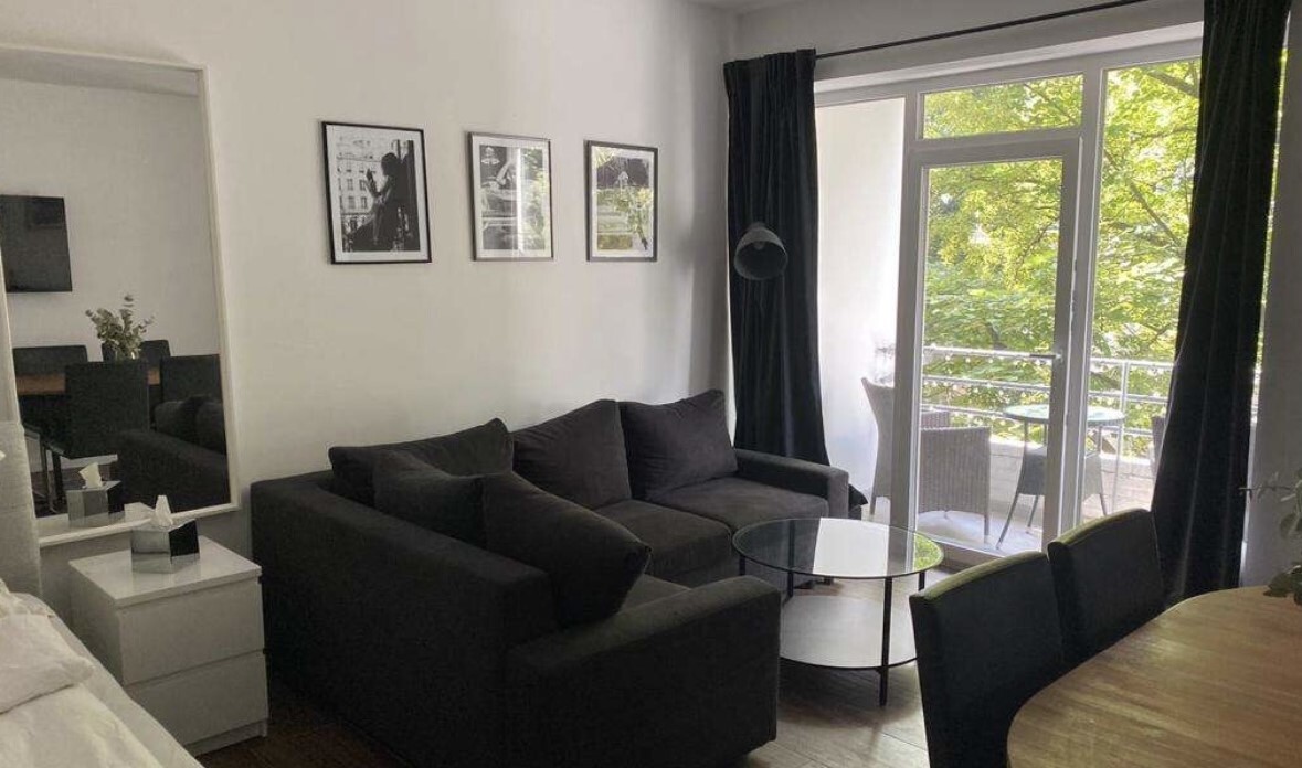 Wohnung mit Balkonblick