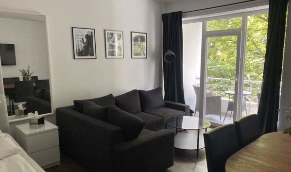 Wohnung mit Balkonblick