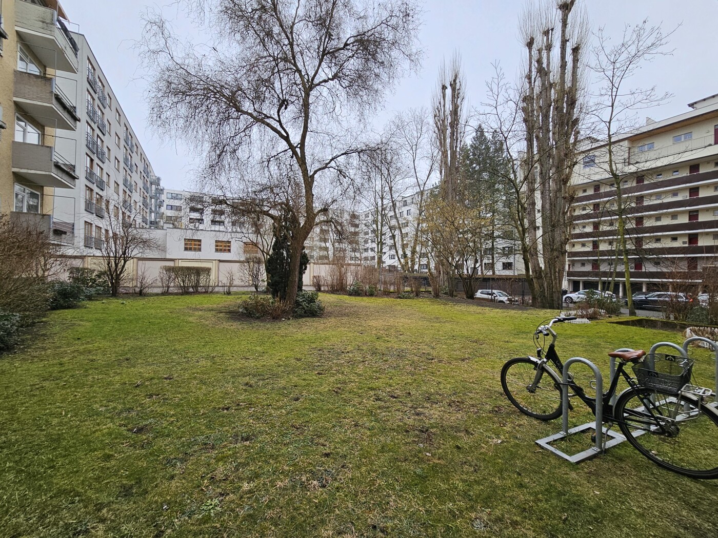 Grünanlage Innenhof