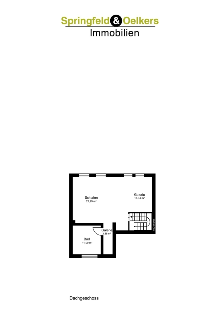 Grundriss DG. Penthouse