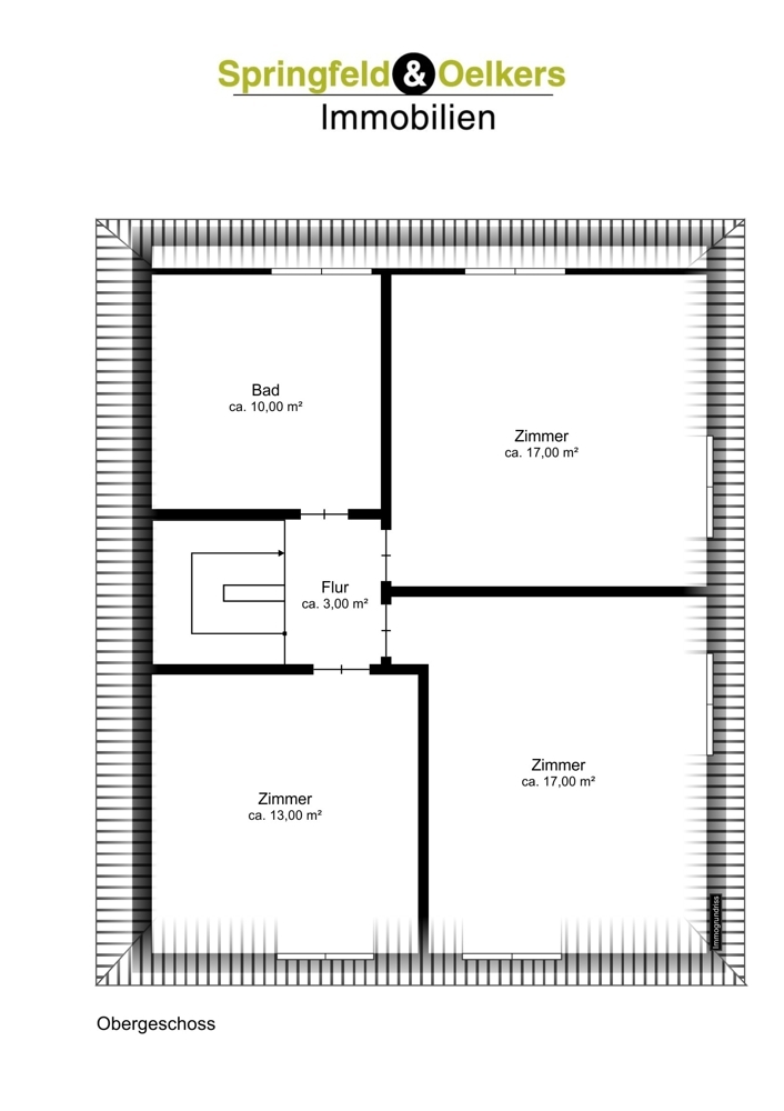 Grundriss Obergeschoss