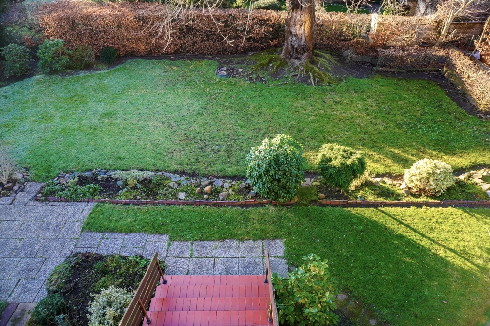 Blick vom Balkon
