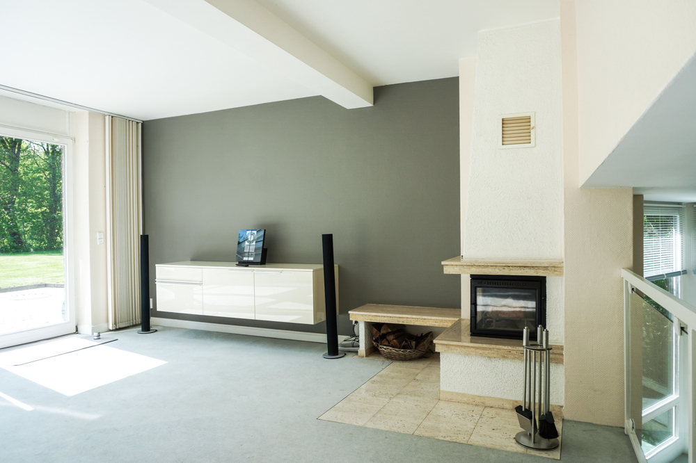 Wohnen mit Kamin