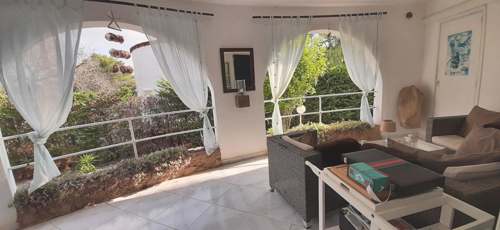 Überdachte Terrasse