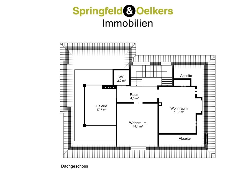 Grundriss Dachgeschoss