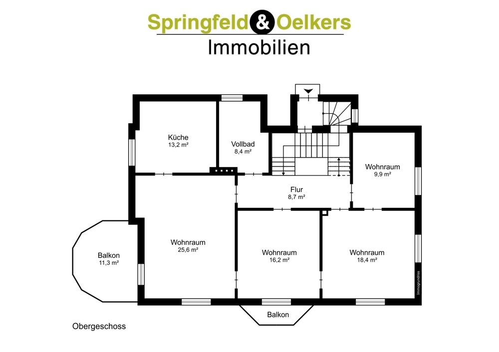 Grundriss Obergeschoss