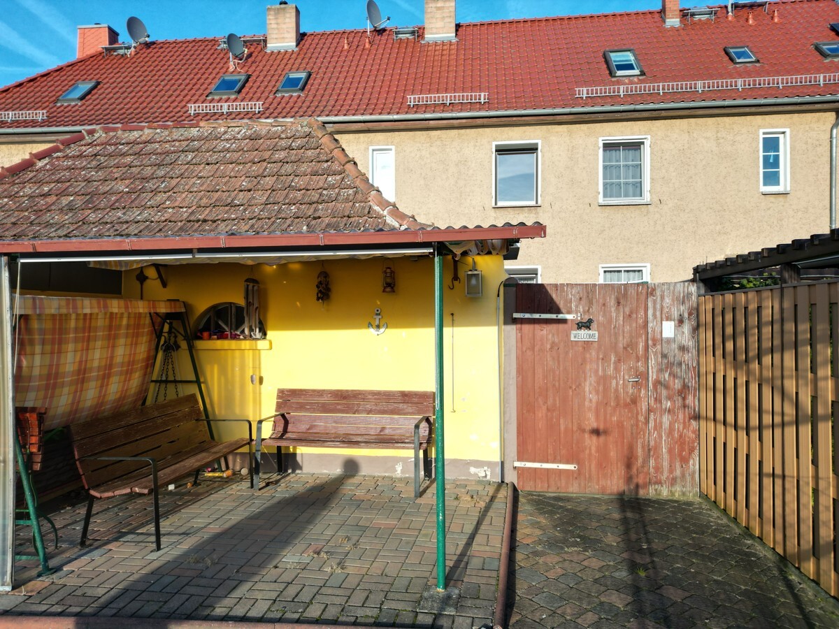 überdachte Terrasse