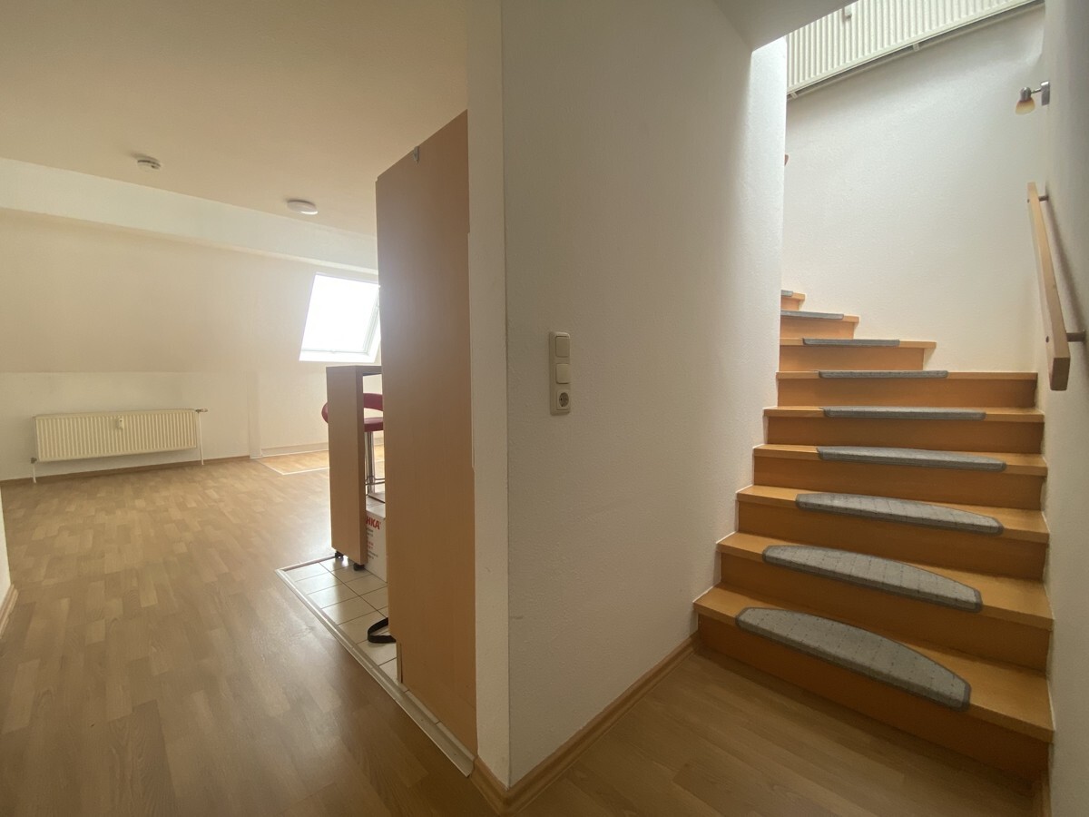 Treppe zum Schlafzimmer