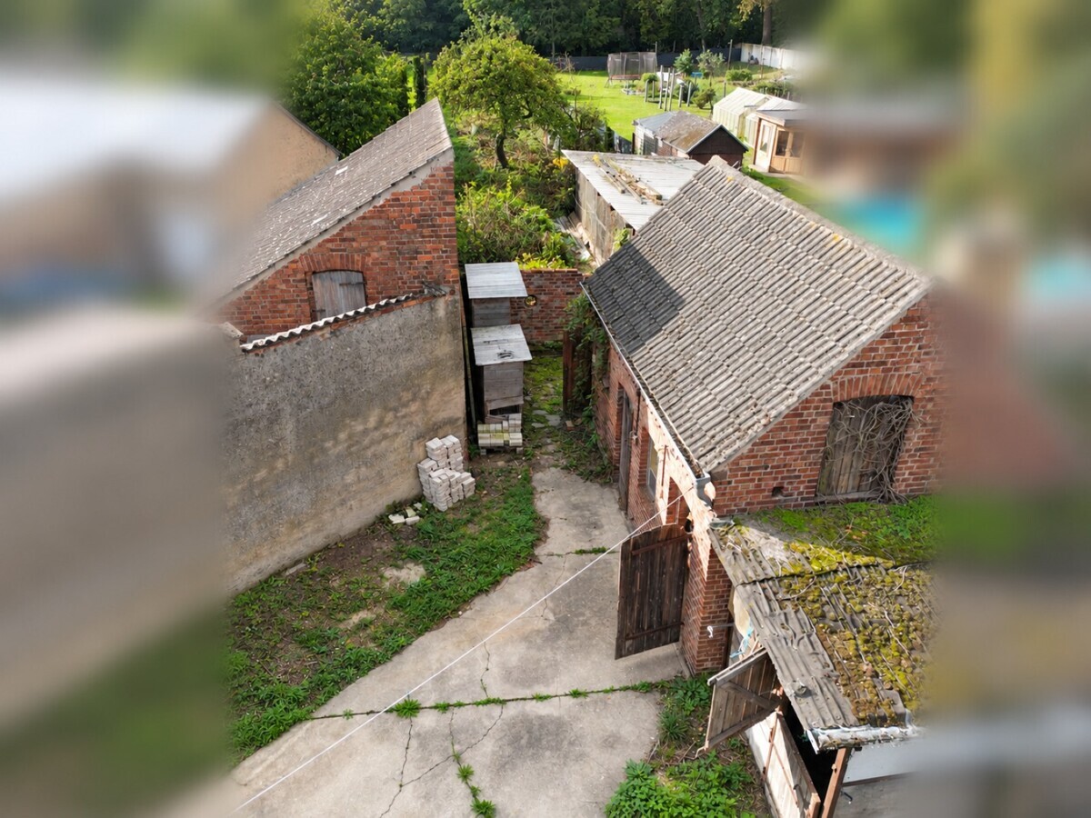 Hofblick auf den Garten