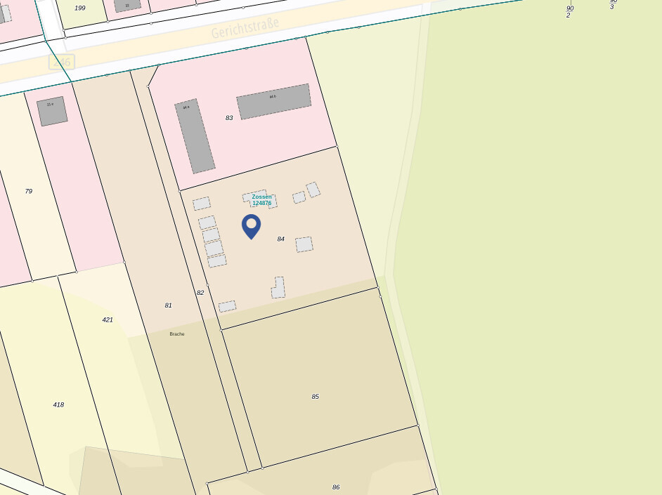 Gerichtsstr. Flst. 84+85