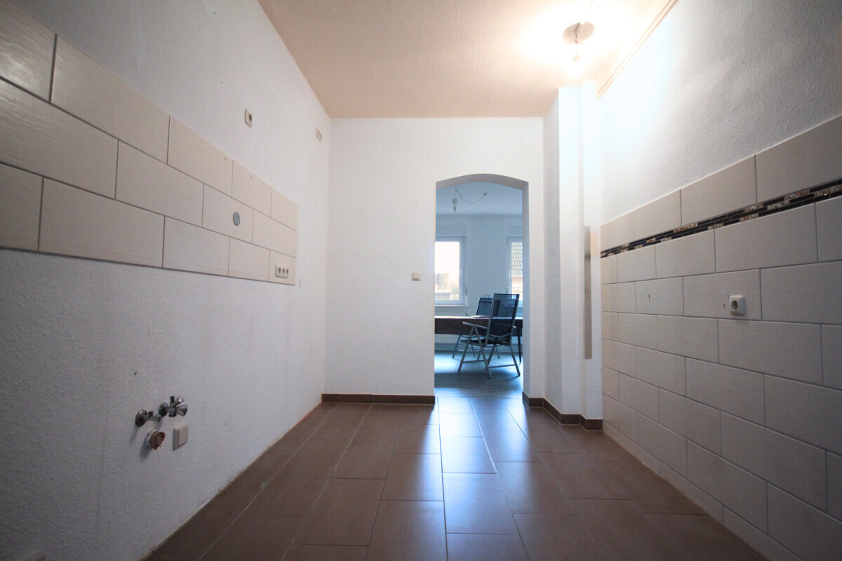 Küche - Sicht zum Esszimmer