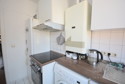 Küche mit Platz für Waschmaschine und Geschirrspüler