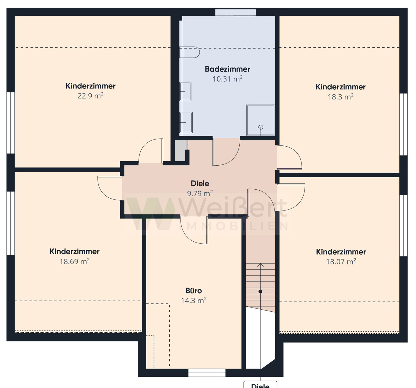 Grundriss Obergeschoss