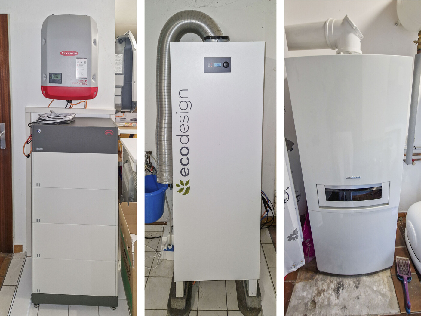 PV Anlage / Wärmepumpe / Gasbrennwert