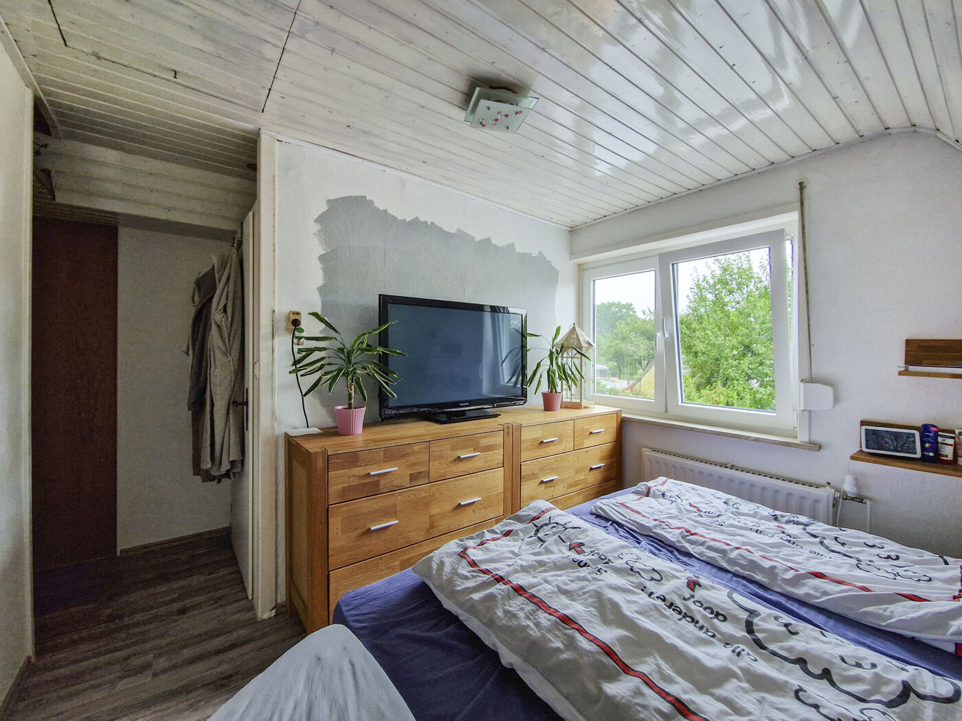 Schlafzimmer im DG