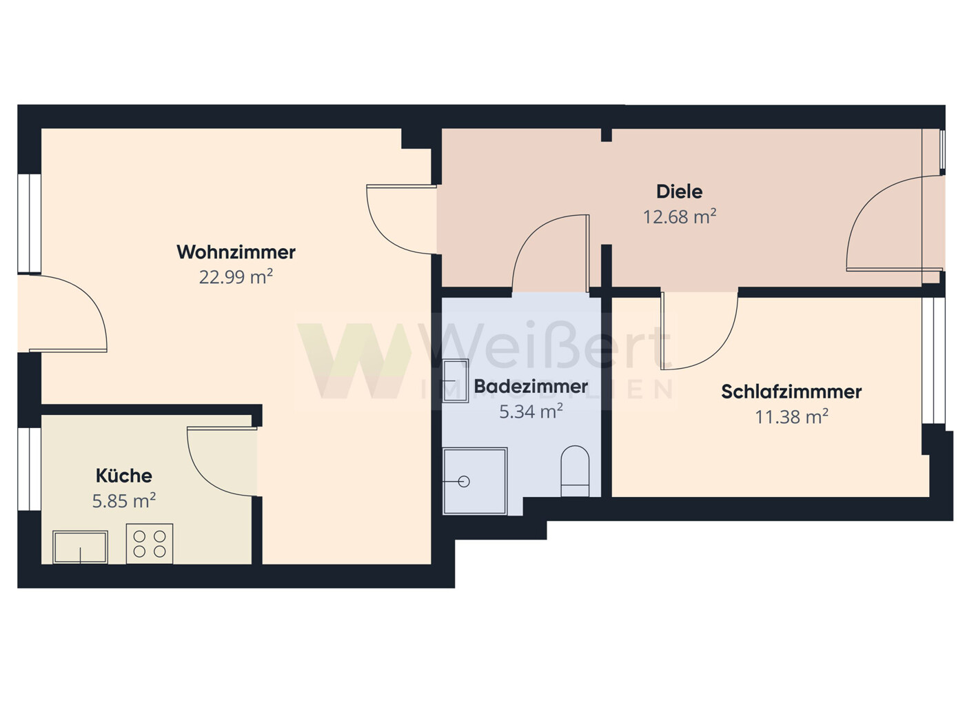 Grundriss Wohnung 4