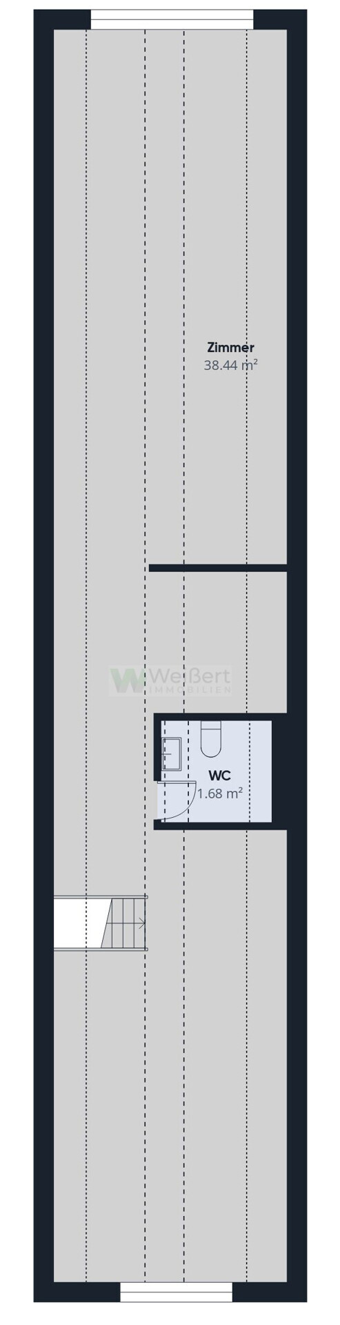 Grundriss Spitzboden