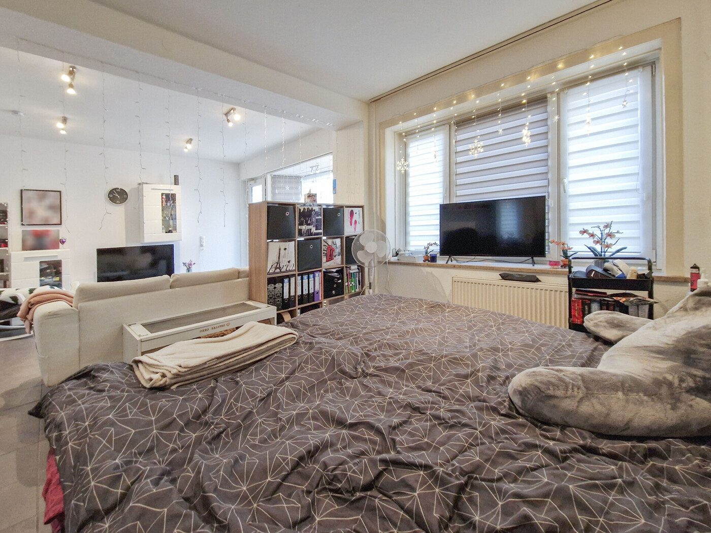 Wohnung 2 - Wohnzimmer , Schlafzimmer