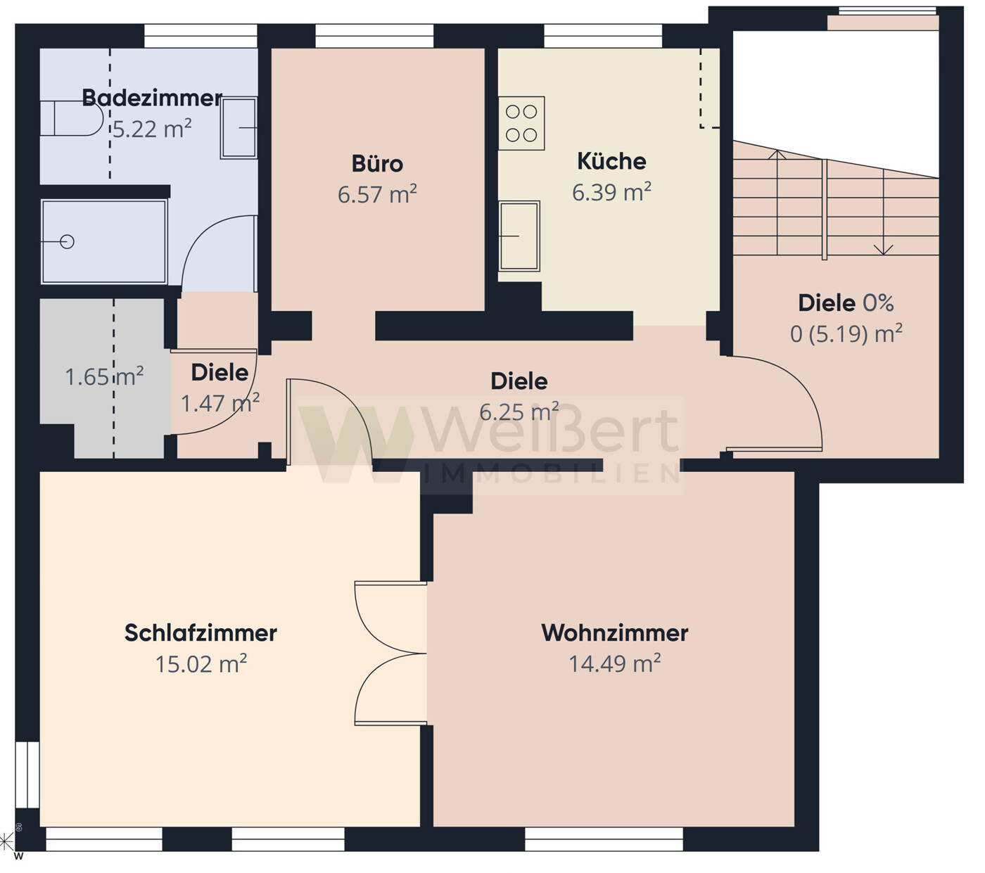 Grundriss Obergeschoss