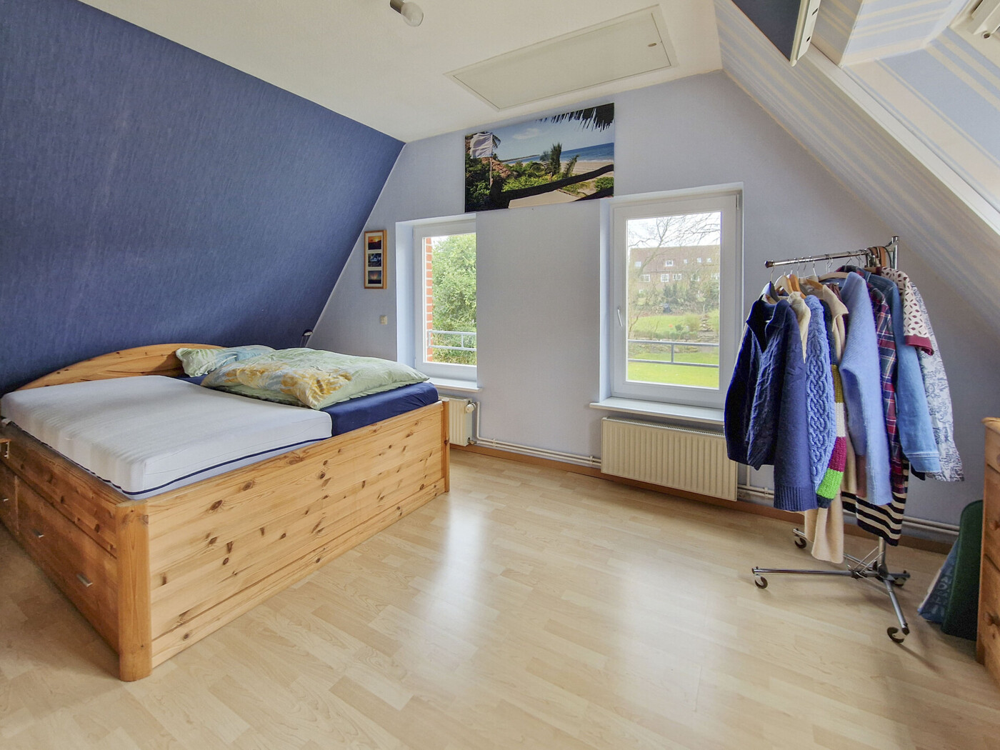 Schlafzimmer im DG