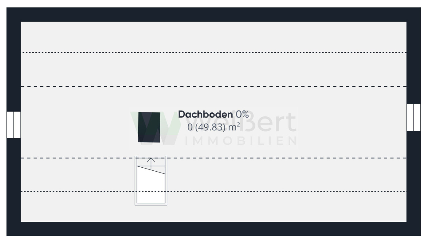 Grundriss Spitzboden