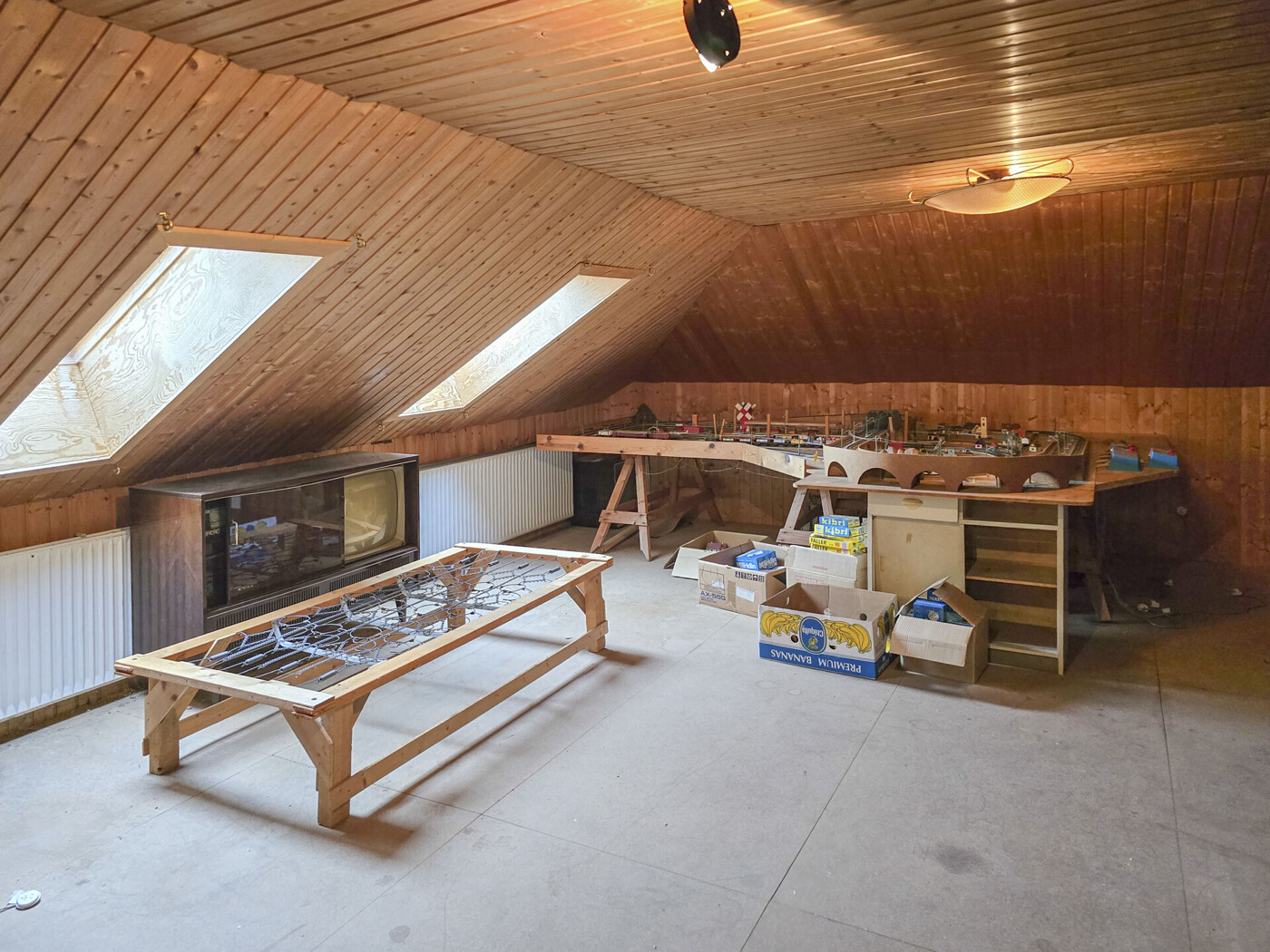 Hobbyraum im Dachgeschoss