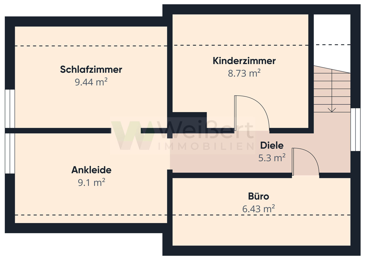 Grundriss Dachgeschoss