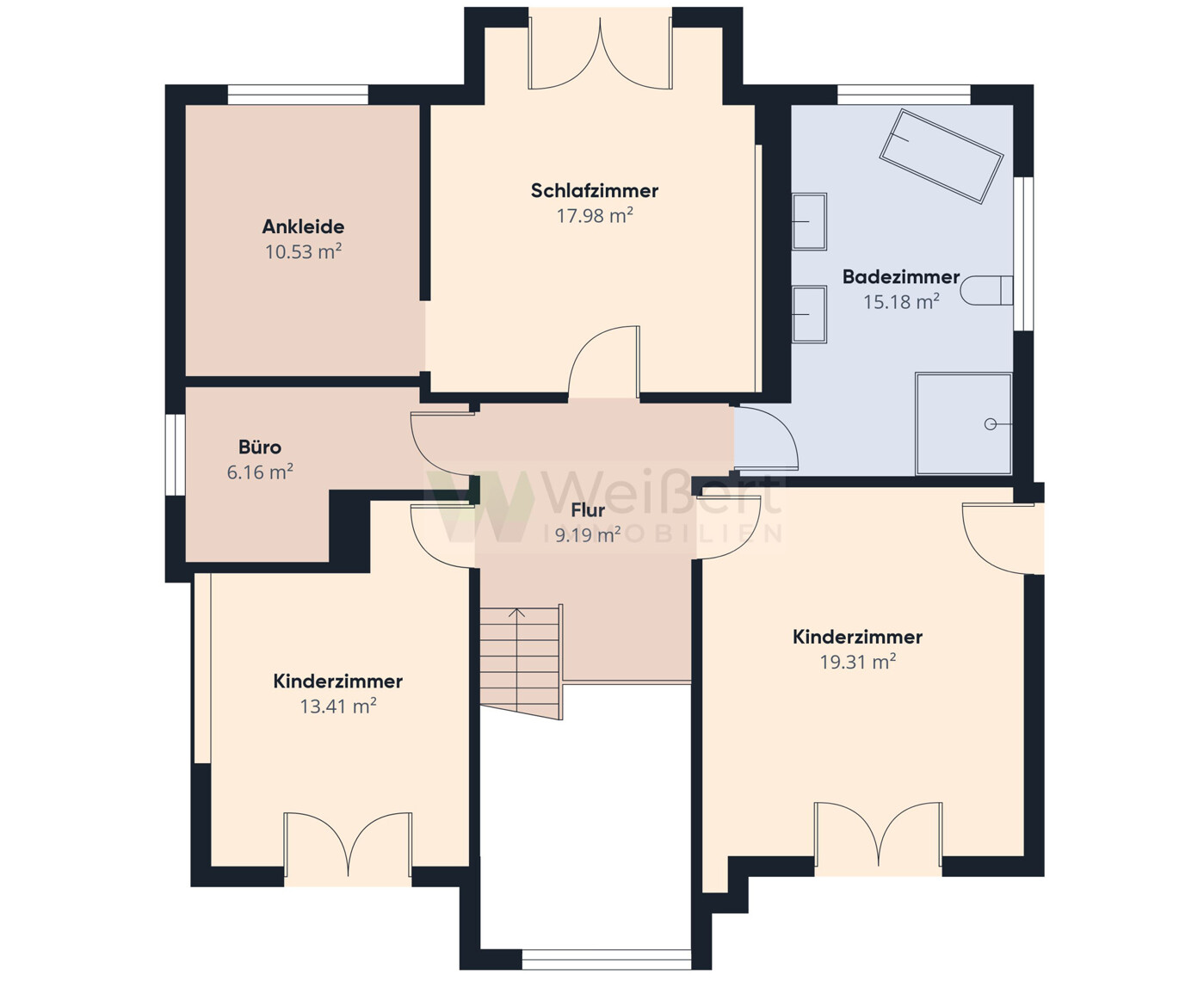 Grundriss Obergeschoss