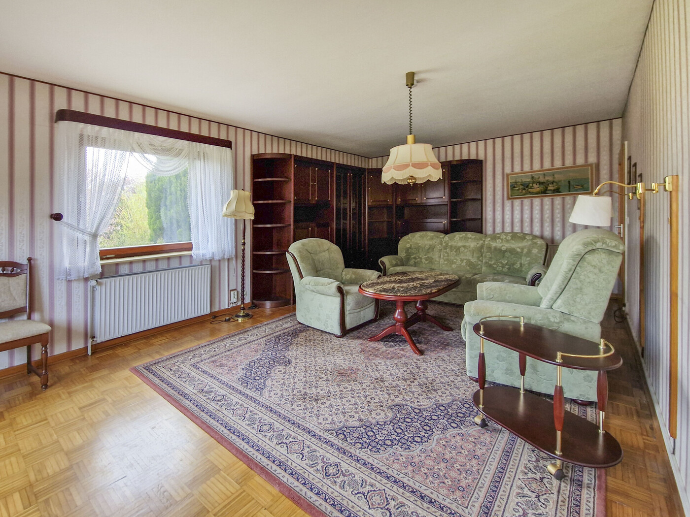 Wohnzimmer im Erdgeschoss