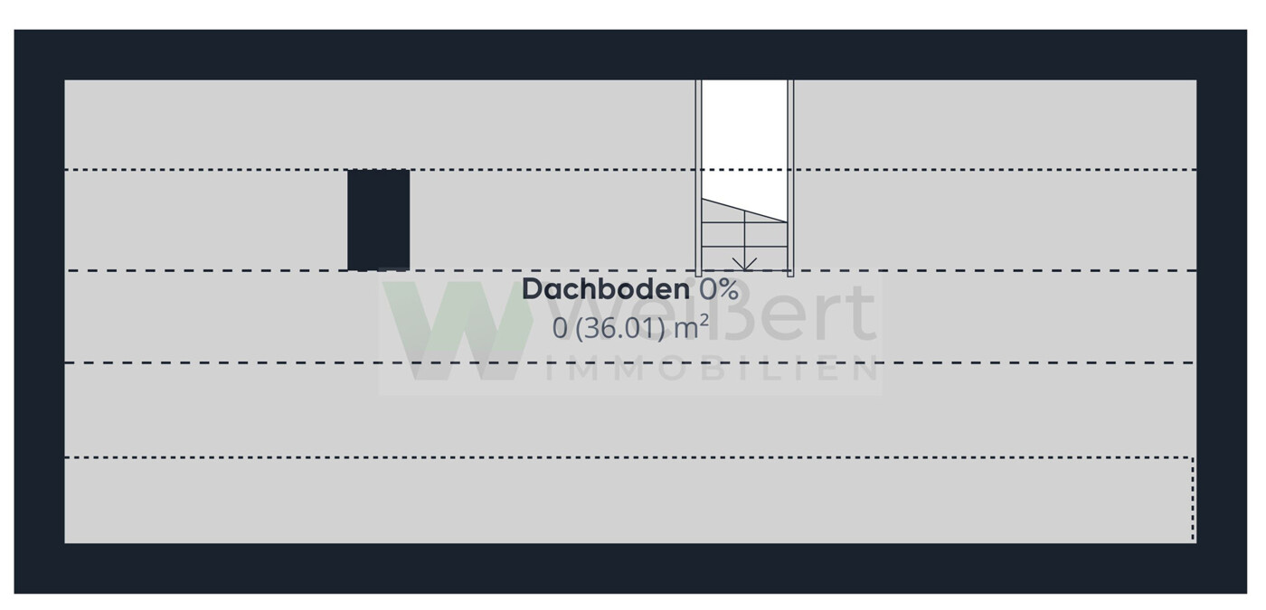 Grundriss Spitzboden