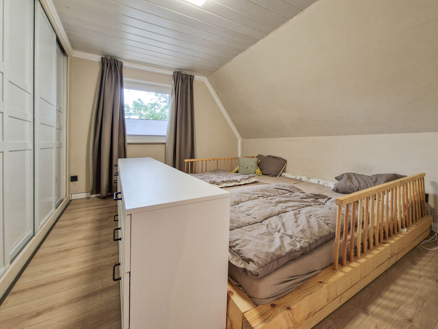 Schlafzimmer im Dachgeschoss