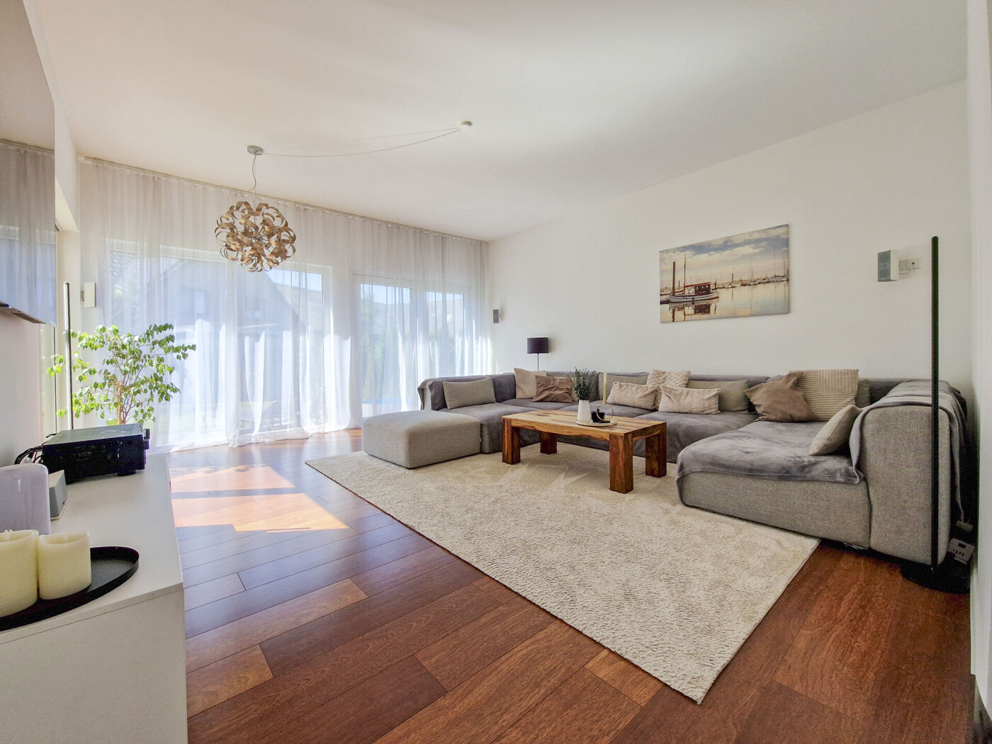 Wohnzimmer im Erdgeschoss