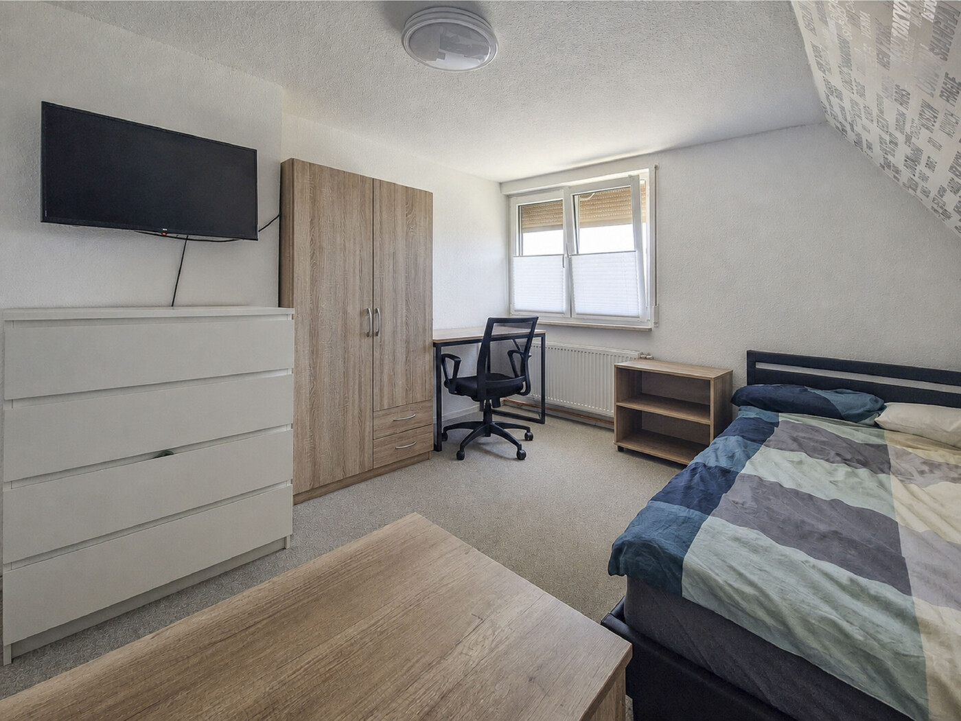 Schlafzimmer im Dachgeschoss