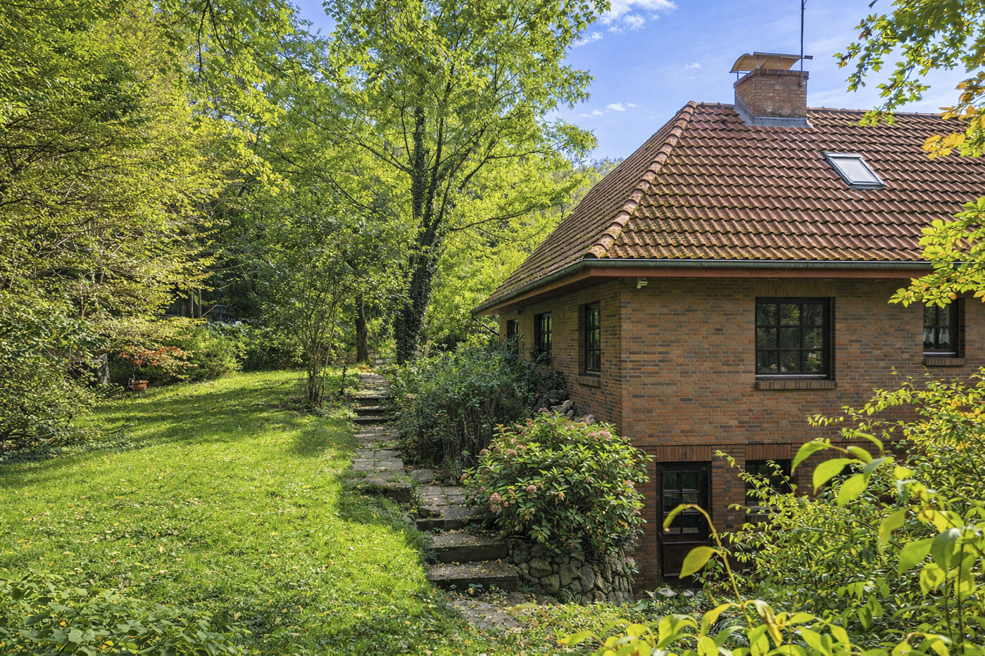 Garten, Nordansicht
