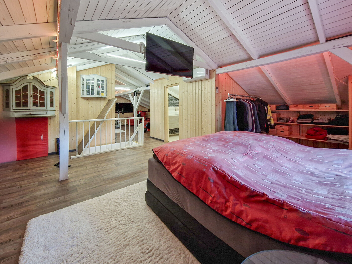 Schlafzimmer im DG